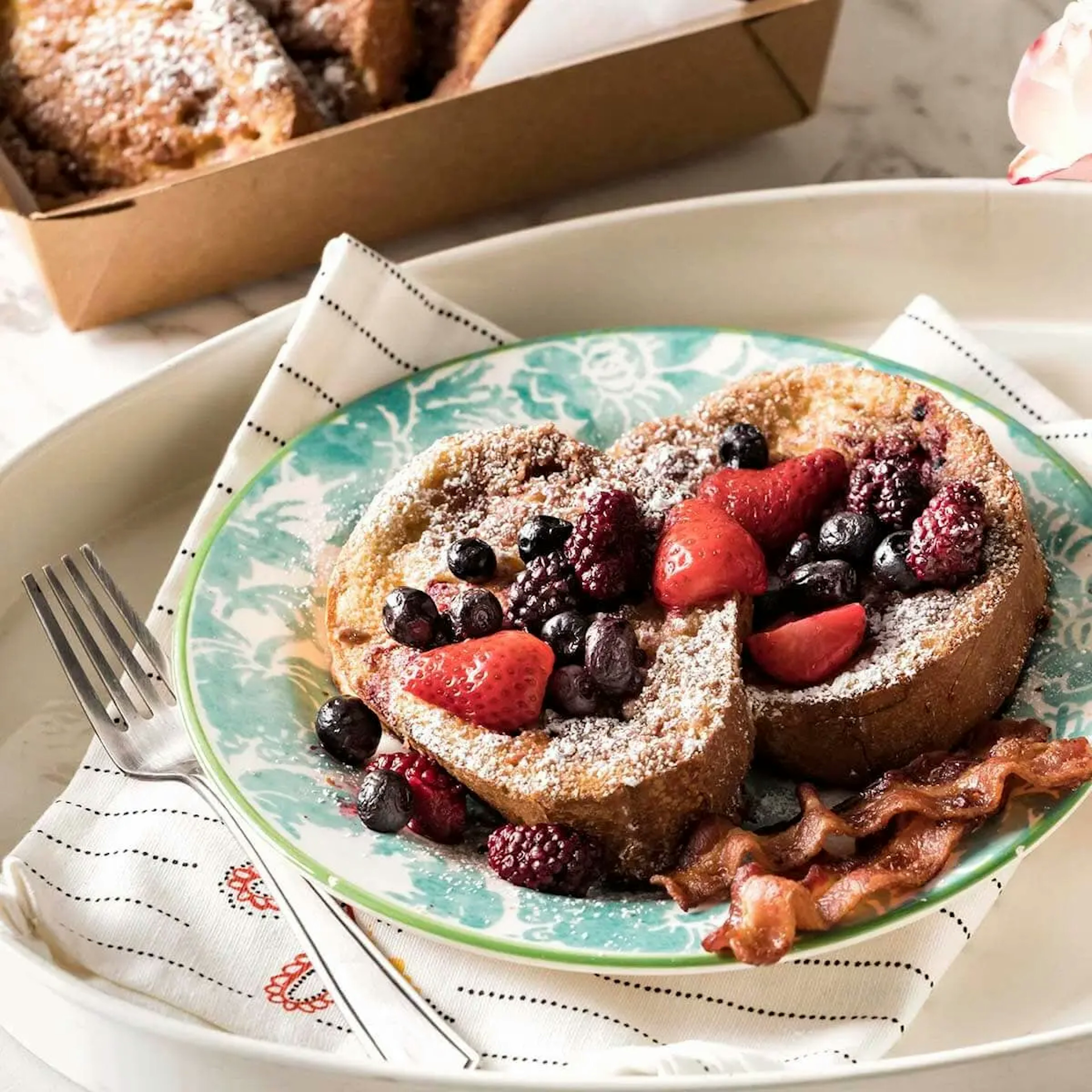 French Toast Bake Recipe Card